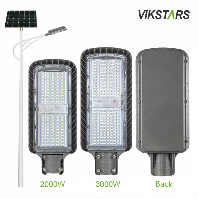 Hoog vermogen 2000W 3000W zonne-afglijders voor de snelweg Super Bright Solar Powered Lamp 0