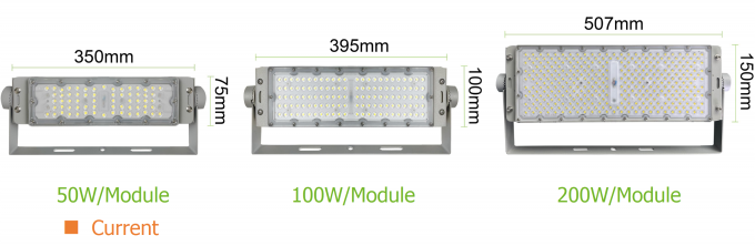 50W 100W 150W 200W 250W 300W Module Hoogmast Flood Lights Outdoor Football Field Lighting 1