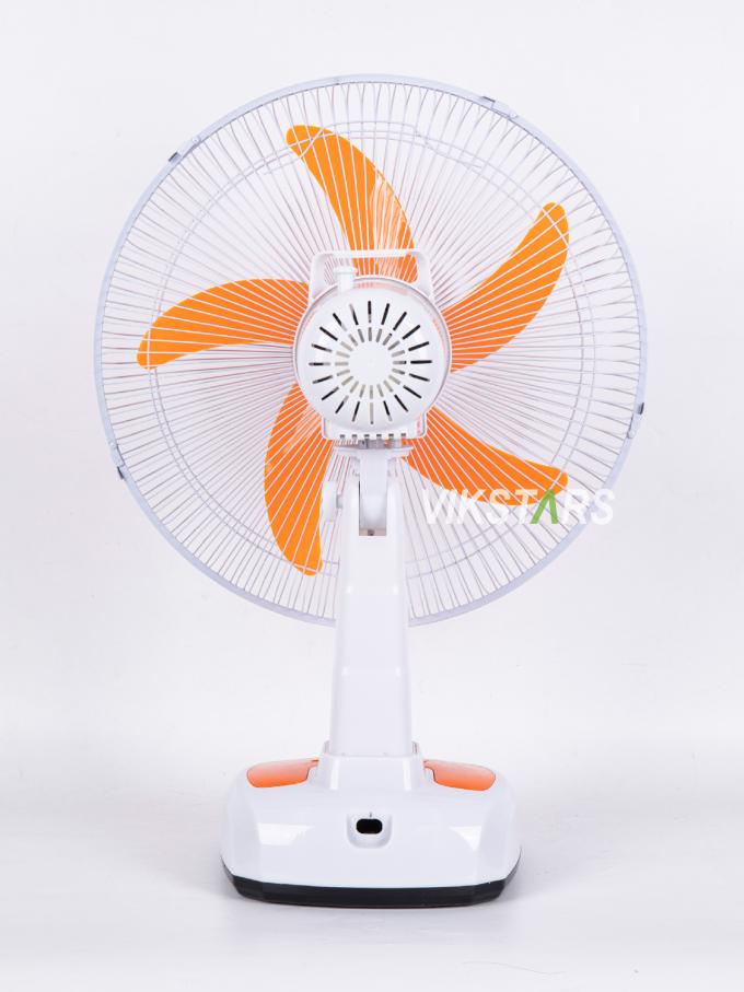 Voor Kamperen Noodgeval Zonne-energie Tafelventilator 16 Inch Energiebesparend Met Lampen 7