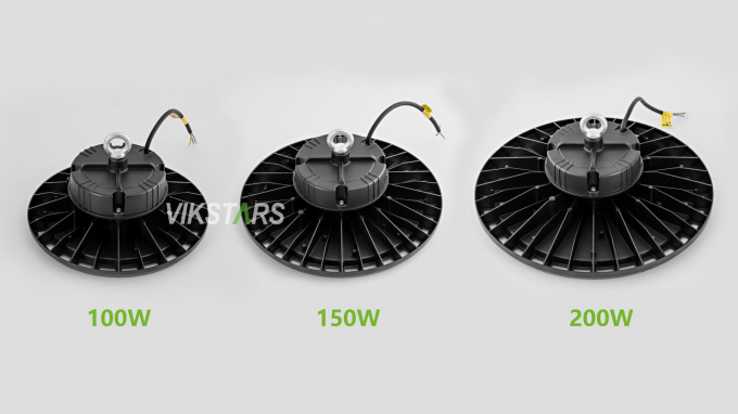 Goedkoopste prijs UFO High Bay Lights 100W 150W 200W Voor Warehouse Workshop Factory 3