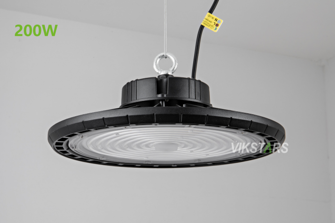 Goedkoopste prijs UFO High Bay Lights 100W 150W 200W Voor Warehouse Workshop Factory 7