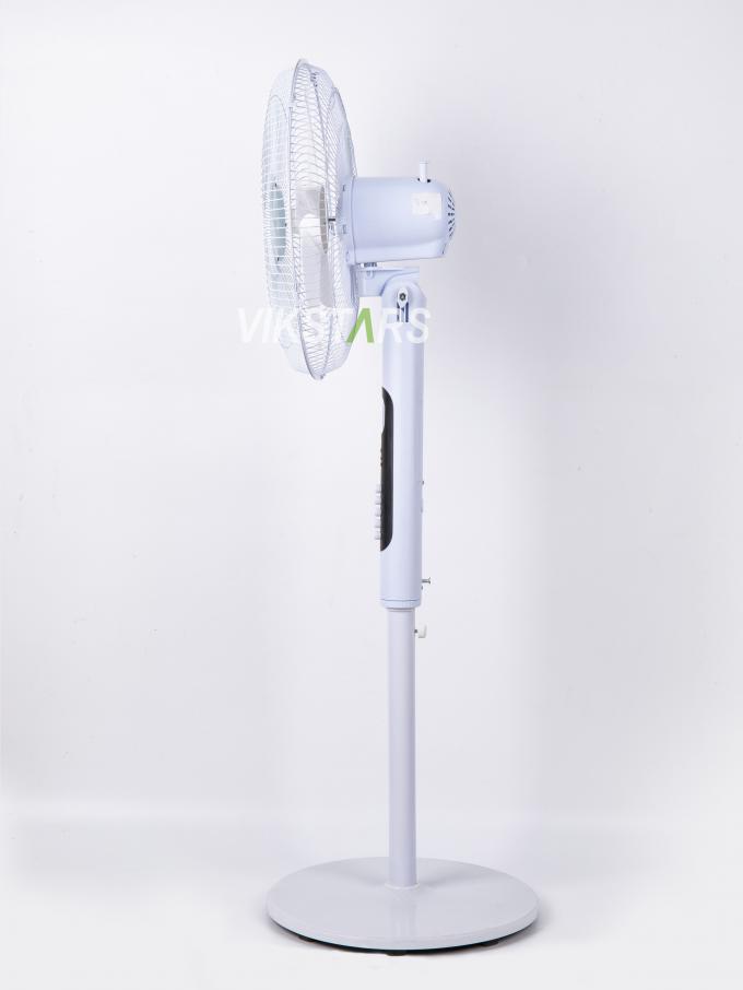 Zonne Staande Ventilator 16 inch met Licht Energiebesparend Voor Buiten Kamperen Vissen 18