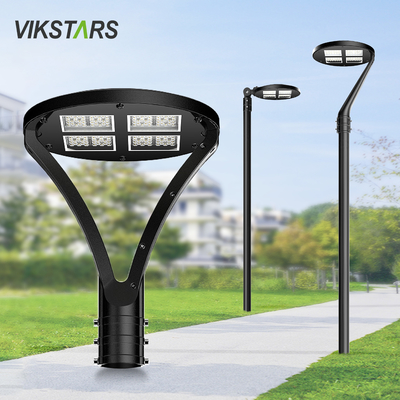 kopen 100W LED-tuinstraatverlichting met dubbele enkele armen voor villa's online vervaardiging