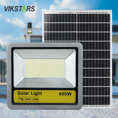 kopen Aluminium zonne-reflectoren 400w met mono-zonnepaneel hoogwaardige zonne-overstromingslampen online vervaardiging