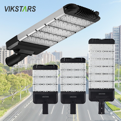 kopen Module LED Straatlantaarns Zwart Grijs Met Verstelbare Arm Goedkope Prijs 50W 100W 200W 300W Aluminium Openbare Straatlantaarns online vervaardiging