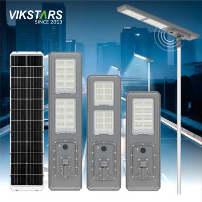 kopen Nieuwe bidirectionele zonnelamp IP66 LED Zonne Tuinlicht 600W 900W All in One Zonne Landschap Lights online vervaardiging