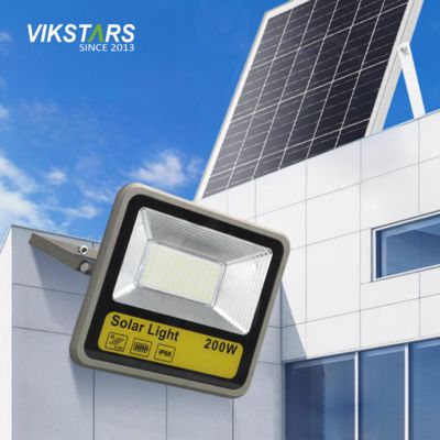 kopen Aluminium zonne-reflectoren 400w met mono-zonnepaneel hoogwaardige zonne-overstromingslampen online vervaardiging