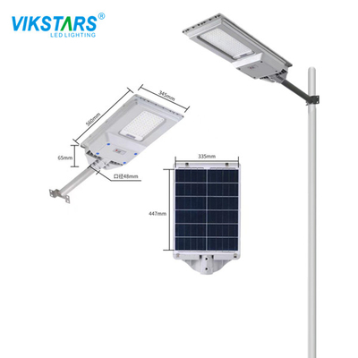 Allen in Één Zonne Geleide Straatlantaarn 500w 144pcs LEDs voor Wegverlichting