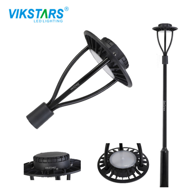 Ronde Vorm LEIDENE Tuin Lichte IP65 60/120/150w Zwarte Huisvesting voor Park