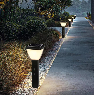 Krachtige hoog geleide zonne-graslampen voor buiten waterdichte IP65 landschaps patio