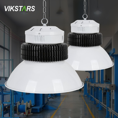 150W 200W LED High Bay Lamp White Fin Hanging Industrial Lighting Voor Indoor Natatorium Lighting