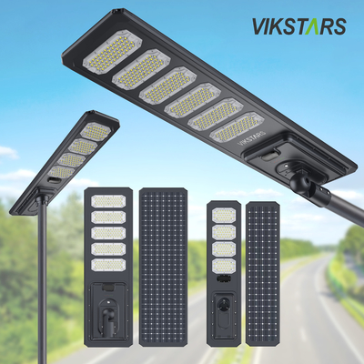 Nieuw 100W 200W 300W 400W 500W All In One Aluminium Zonne-Straatlicht Voor Groothandel